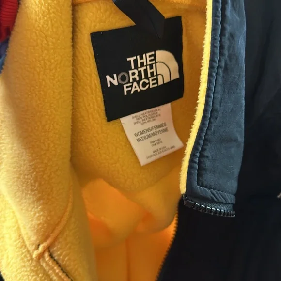 Yellow/black size medium north face jacket - Picture 4 of 4